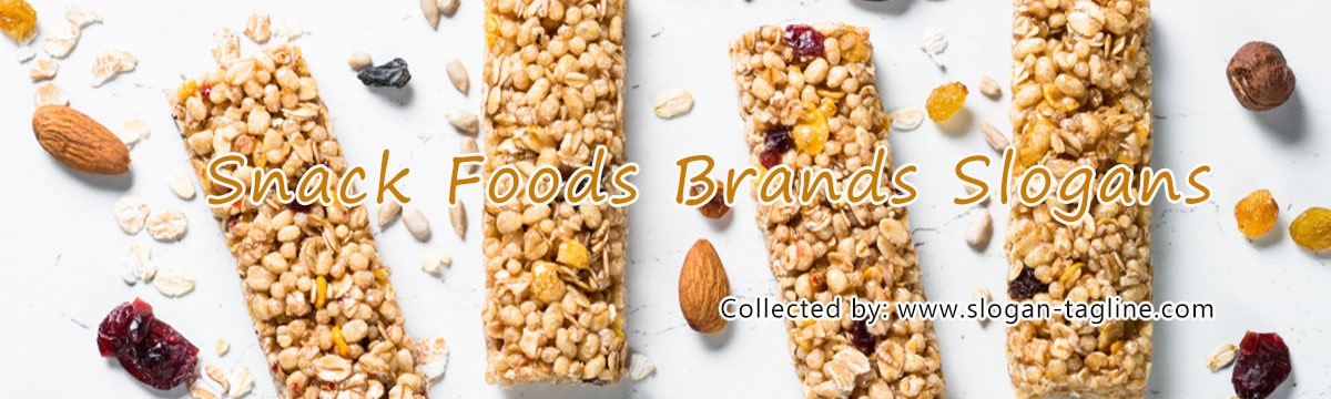 Snack Foods Brands Slogans